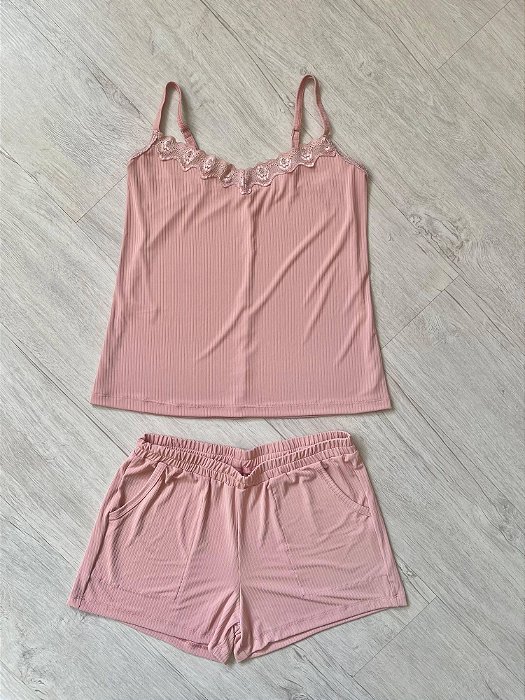 913 BABYDOLL DE ALÇA ROMANCE P