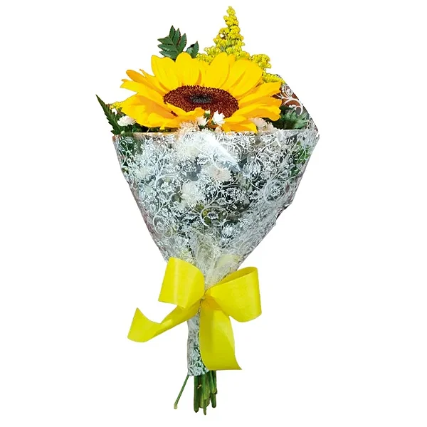 304 - Girassol embalado para presente