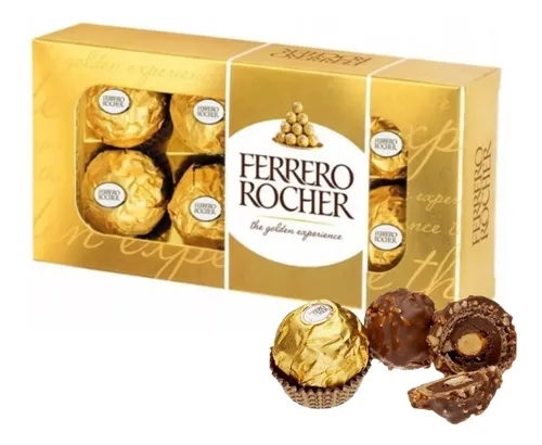 Ferrero rocher com 8 unidades