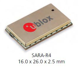 Modem NB-IoT / Cat.M1 / 2G - u-blox SARA-R422S