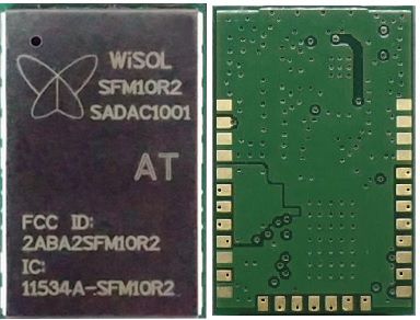 Módulo Sigfox Wisol para zona RCZ2 - SFM10R2