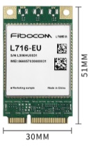 Modem Fibocom LTE 4G Cat.4 3G 2G mini-PCI - L716-MiniPCIe