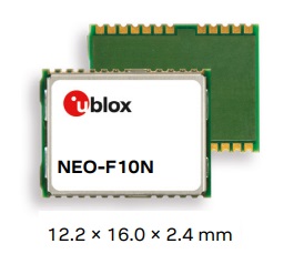 Receptor GNSS precisão métrica , suporta bandas L1/L5 - NEO-F10N