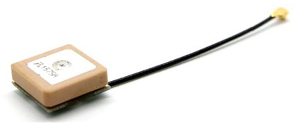 Antena GNSS (GPS, Glonass, ...) patch ceramica ativa 15s15 - ANGNSS-IA-15-070MM-UFL-JS