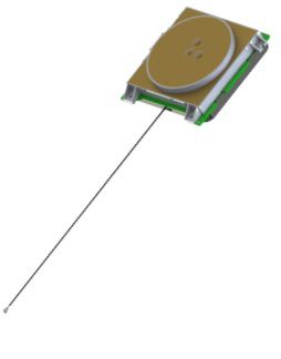 Antena GNSS L1 L2 ativa interna - M9706CWT-UFL