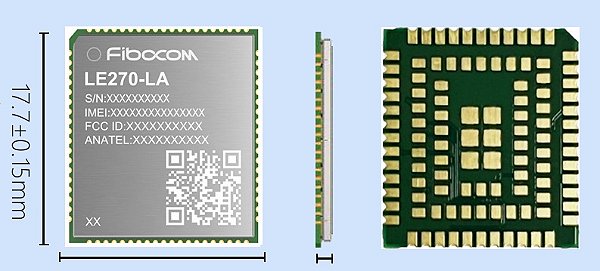 Modem Fibocom LTE Cat 1 bis - LE270-LA