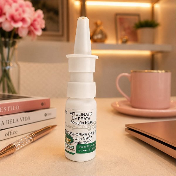 VITELINATO DE PRATA | TRATAMENTO NASAL DA RINITE ALÉRGICA