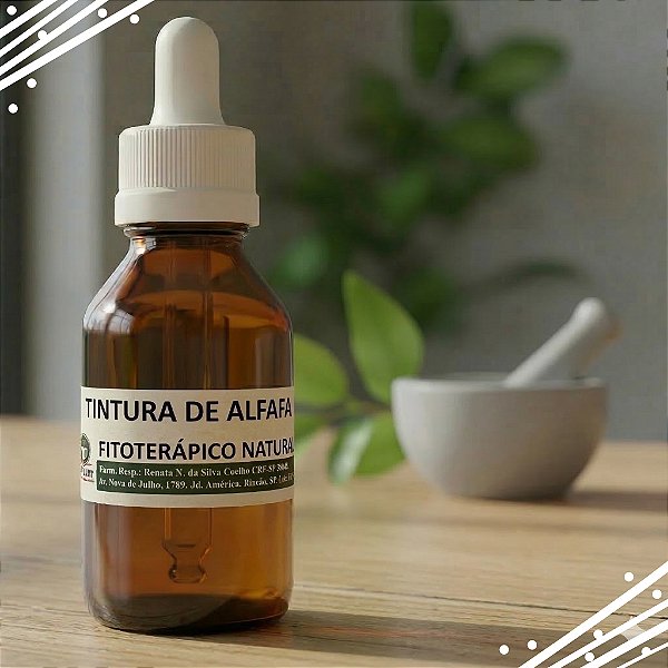 TINTURA DE ALFAFA | FITOTERÁPICO NATURAL