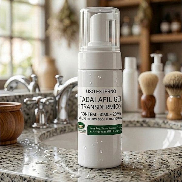 TADALAFIL | GEL TRANSDÉRMICO 💦