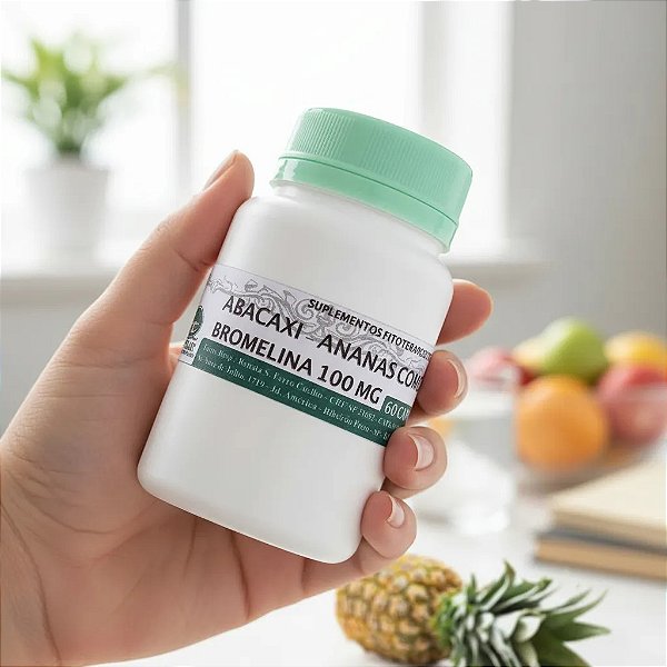 BROMELINA (ABACAXI ANANAS COM.) | SUPLEM FITOTERÁP. DE FRUTA