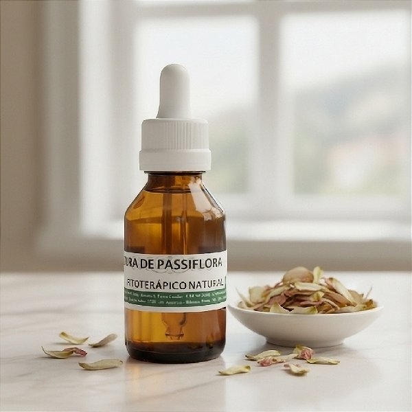 TINTURA DE PASSIFLORA | FITOTERÁPICO NATURAL