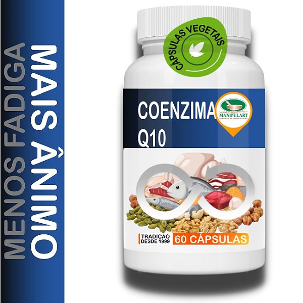 COENZIMA Q10 | MENOS FADIGA E MAIS ÂNIMO