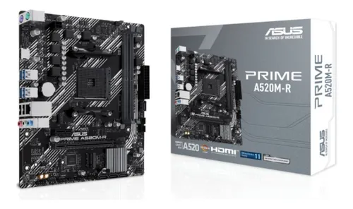 PLACA MAE (AMD) ASUS PRIME A520M-R DDR4 AM4