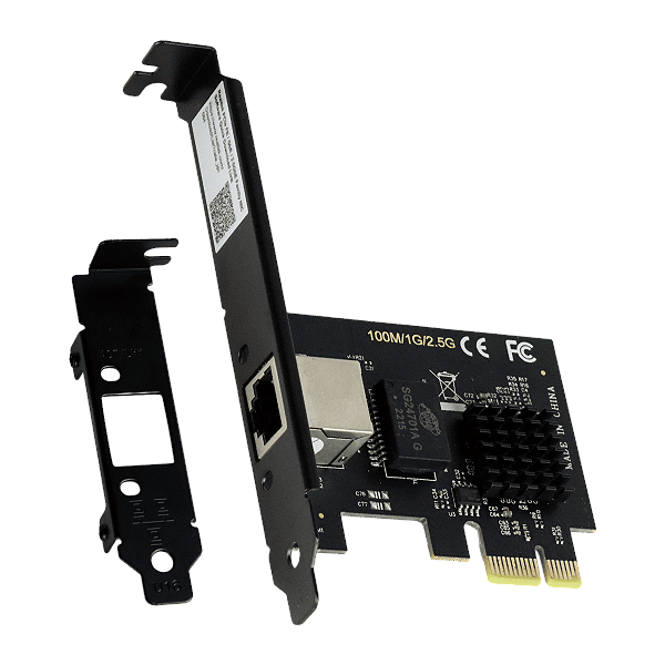 PLACA DE REDE PCYES 2.5G RJ45 PCI-E X1 LC2500-1P