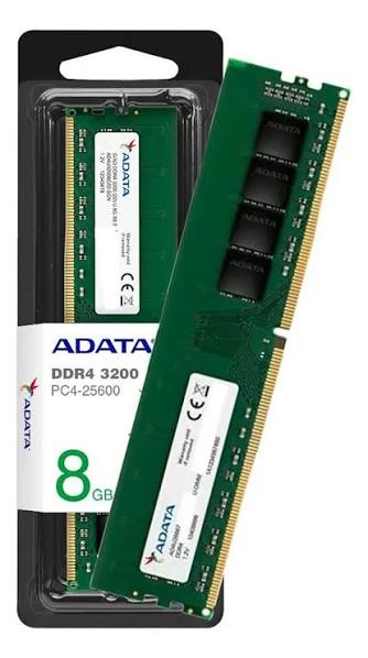 MEMORIA ADATA 8GB DDR4 3200MHZ 1.2V DESKTOP - AD4U32008G22-SGN