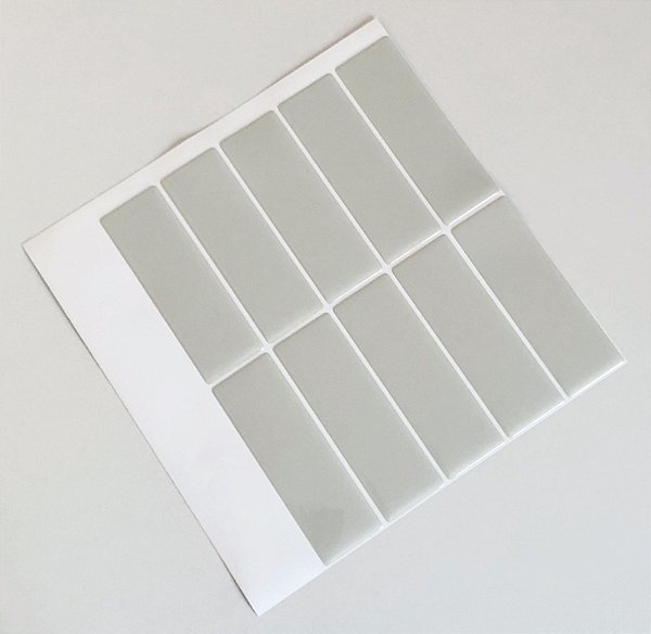 Azulejo Metrô Droit Gray - 1 Placa