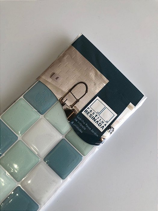 KIT Pastilha Adesiva Resinada Ladrilho Faixa JARDIM DE INFÂNCIA - 6 faixas