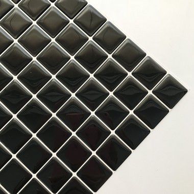 KIT Pastilha Resinada Ladrilho Placa ASFALTO com rejunte cinza - KIT 12 Placas