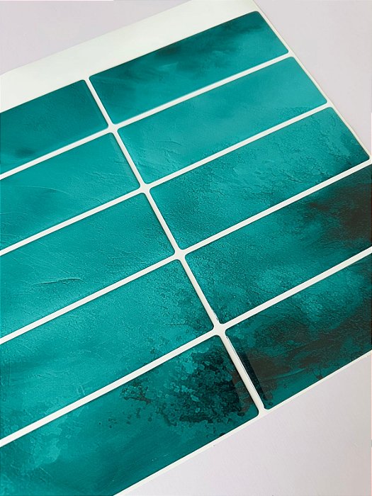 Azulejo Metrô Droit Oceano - Transformative Teal - 1 Placa