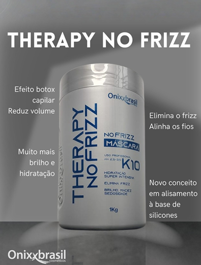 Máscara Therapy No Frizz K 10