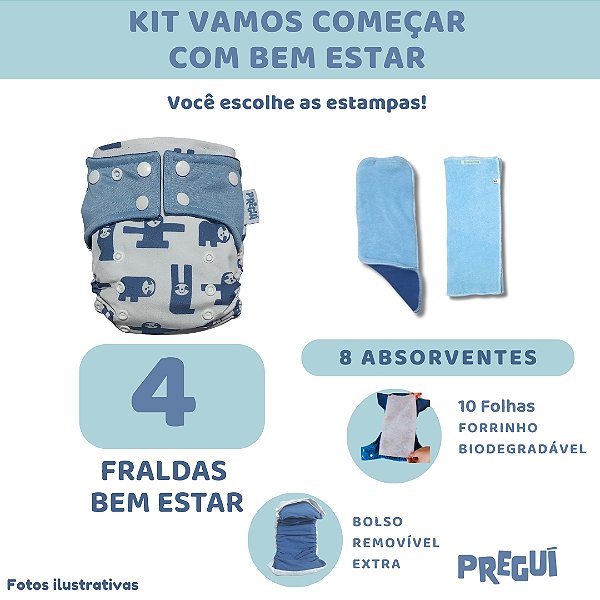 Kit Vamos Começar com Bem Estar