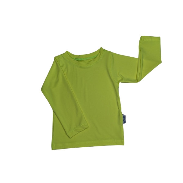 Camiseta Amarelo Neon com proteção solar UVC 50+