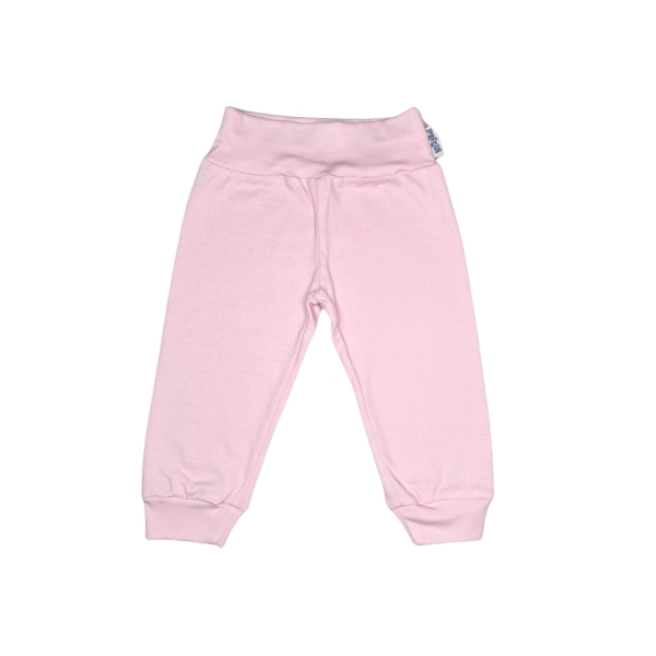Calça Cós Alto - Rosa Bebê