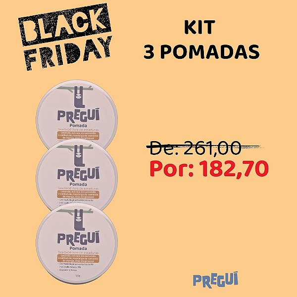 Kit 3 Pomadas Multifuncionais