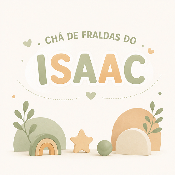 Chá de Fraldas Isaac