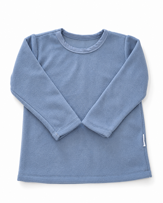 Blusa Manga Longa Microsoft - Azul