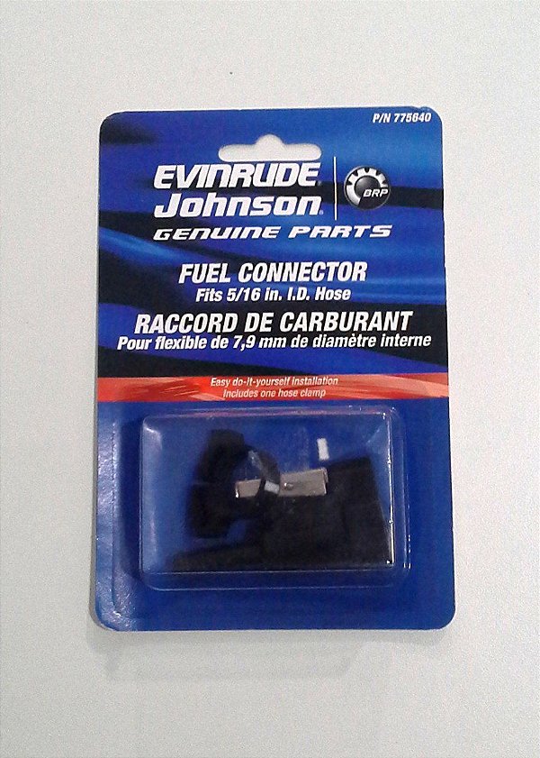 Kit com 2 Conector De Combustível 5/16- Original Evinrude Johnson | Produtos Náuticos