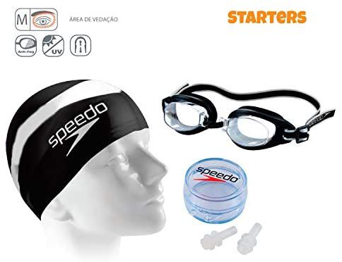 Kit Swim Slc Speedo Unissex - Preto | Produtos Náuticos