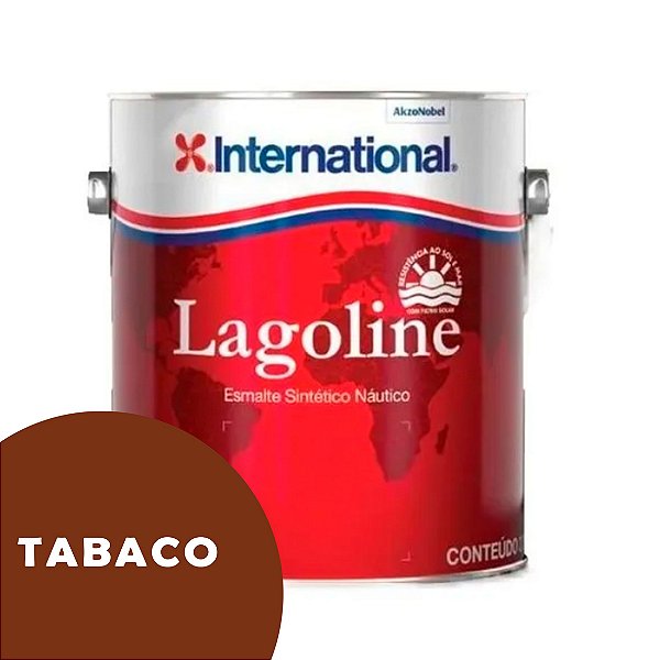 Tinta P/ Barco Esmalte Sintético Náutico Lagoline 3,6L - Tabaco