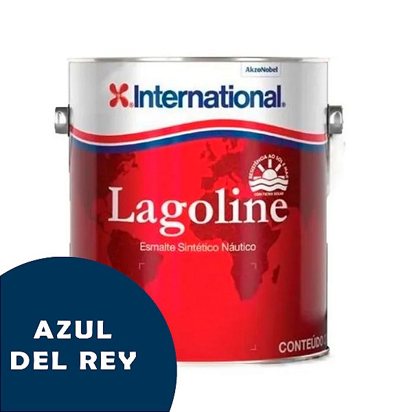 Tinta P/ Barco Esmalte Sintético Náutico Lagoline 3,6L - Azul Del Rey