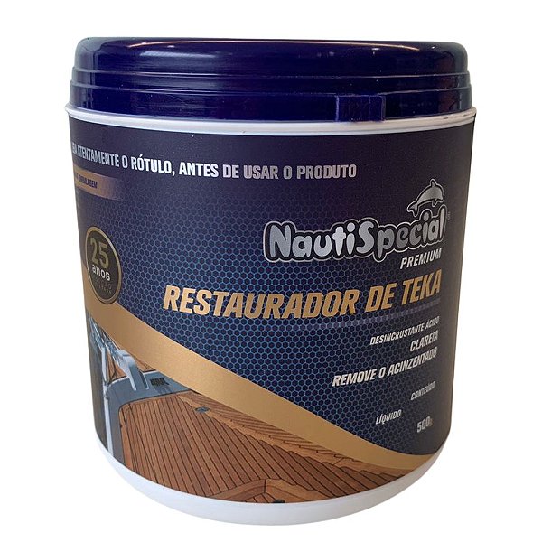 Restaurador Teka Original Nautispecial Sal Azedo 500g | Produtos Náuticos