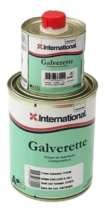 Galverette Bicomponente Epóxi A+b 3,6l Internacional | Produtos Náuticos