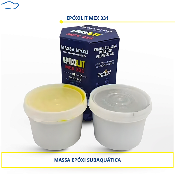 Cola P/ Barco Alumínio Vedação - Massa Epóxi 1kg