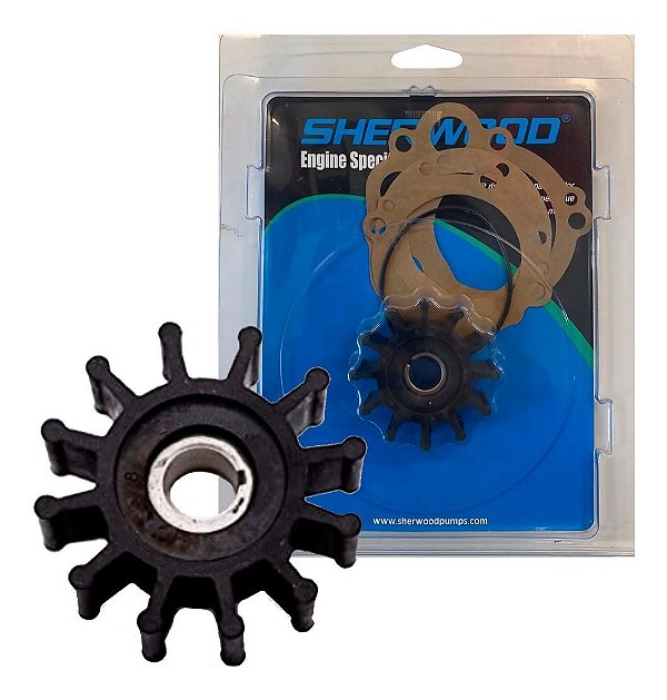 Sherwood 10077k Kit/rotor Para Bomba Dágua Gerador Onan | Produtos Náuticos