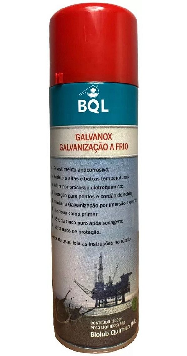 Galvanização A Frio Galvanox 300ml Bilolub