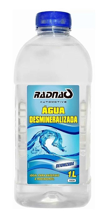 Água Para Bateria Bi-desmineralizada Deionizada 1l | Produtos Náuticos