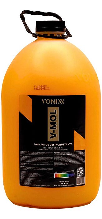 Shampoo Automotivo Limpeza Pesada Barro V-mol Vonixx 5l | Produtos Náuticos