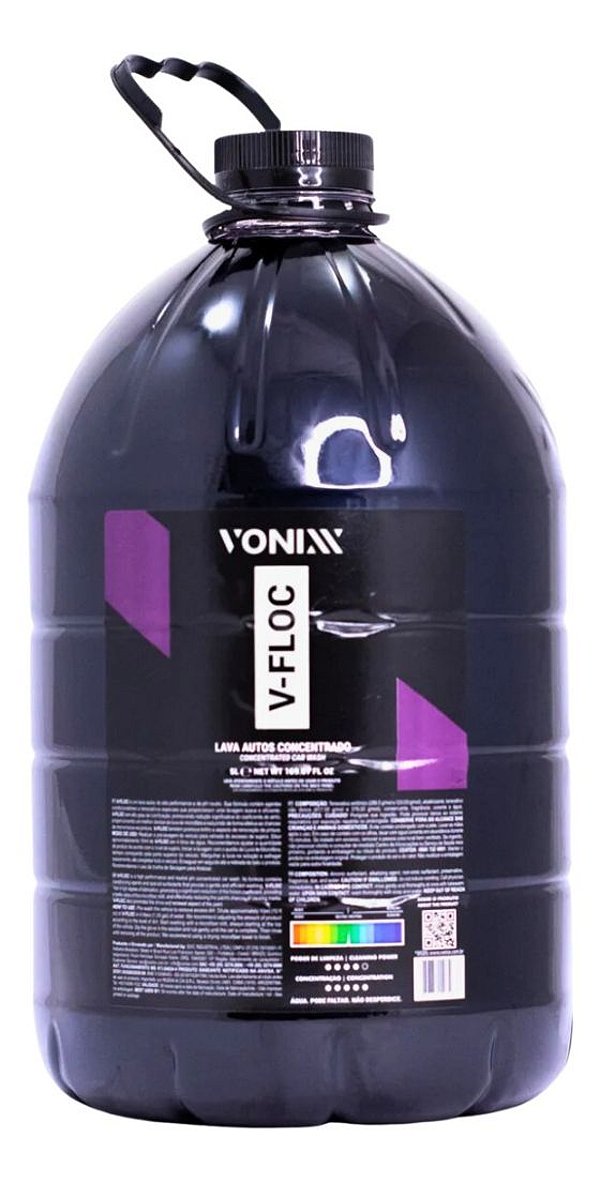 Shampoo Lava Auto V-floc 5l Vonixx | Produtos Náuticos