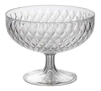 Taça De Plástico Para Sobremesa Grande Cristal Glamour | Produtos Náuticos