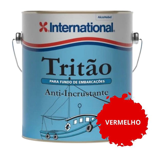 Tinta Tritão Envenenada Azul / Vermelho International (PN)