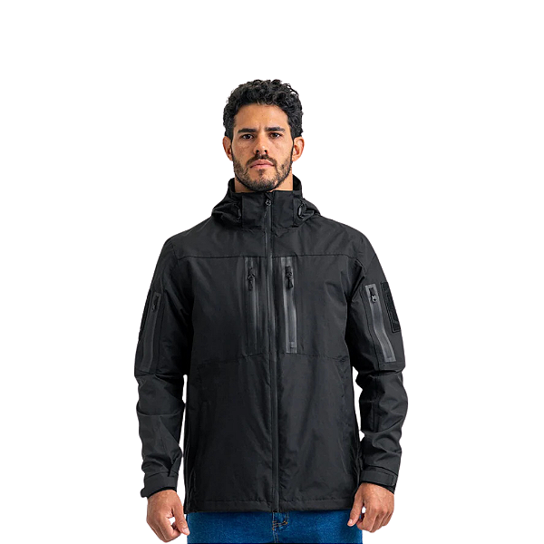 Jaqueta Tática 100% Impermeável Rain 3.0 Invictus