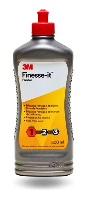 Polidor Finesse-it 3M Acabamento Brilho 500ml | Produtos Náuticos