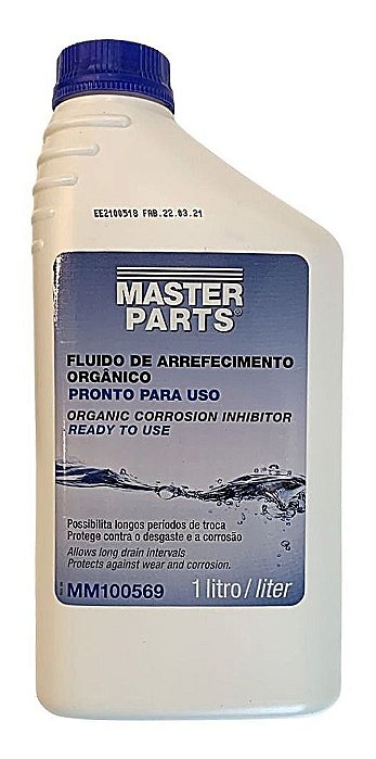 Fluido De Arrefecimento Pronto Para Uso Master Parts MWM 1L