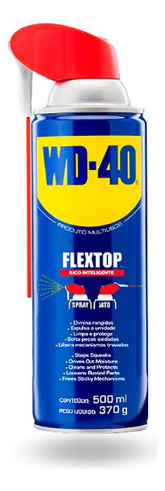 Wd-40 Produto Multiusos Com Aplicador Flextop 500ml