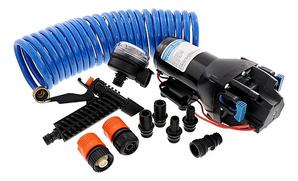 Bomba Pressurizadora Jabsco HotShot HD4 12V com Mangueira