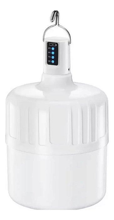 Lampião Lâmpada Recarregável Led 48w (XC-7814C)